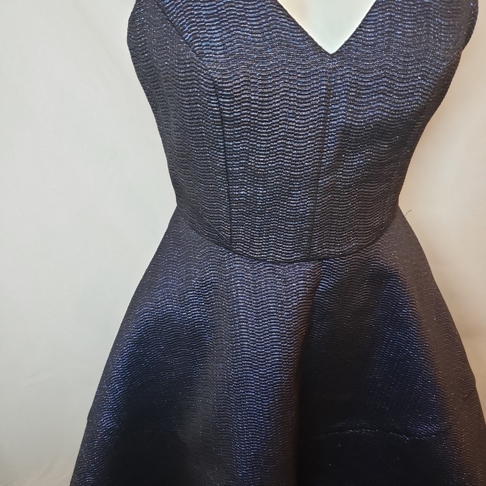 Express dress jacquard blue Metallic - Picture 7 of 7
